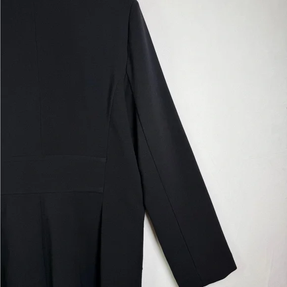 Early Cabi Women’s Made in USA Black Gold Button Blazer Quiet Luxury Y2K Sz 12 - Picture 9 of 11